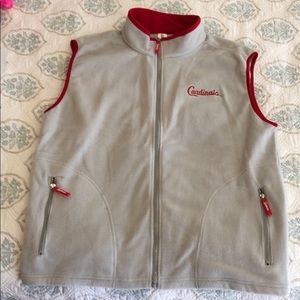 St Louis Cardinals Fleece Vest